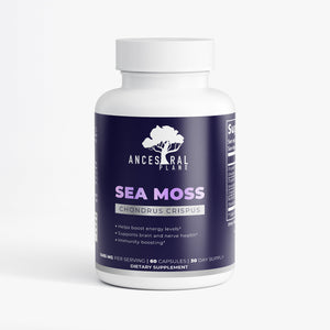 Organic Sea Moss with Bladderwrack and Burdock Root