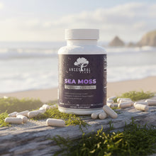 Load image into Gallery viewer, Organic Sea Moss with Bladderwrack and Burdock Root